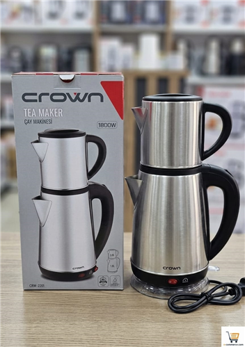 CROWN ÇAYCI 1800W İNOX  KL:6